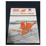 International Harvester 141 Thresher Brochure