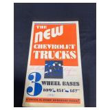 Chevy Trucks Wheel Bases Brochure