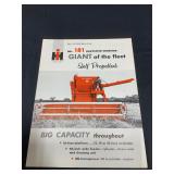McCormick IH 181 Thresher Brochure