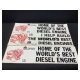 International Harvester Bumper Stickers-NOS