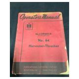 IH McCormick No.64 Harvester Manual