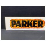 Parker Double Sided Masonite Sign