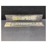Caterpillar Tractor Emblems Lot of 2