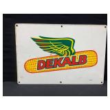 Dekalb/Asgrow Double Sided Metal Sign
