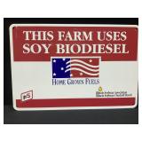 Home Grown Fuels/ FS Metal Sign