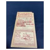 Moline Plow Co. Account Book 1909
