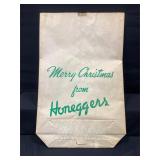 Honegger Gift Bag Merry Christmas