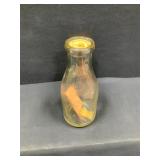 One Quart Milk Bottle with Honegger Dairy Milk Tab