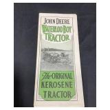 John Deere Waterloo Boy Tractor Brochure
