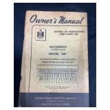 McCormick-Deering IH Model MF Parts List