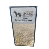 Stewart Funeral Home Mirror & Therm Advertising