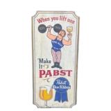Pabst Blue Ribbon Sign