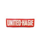 United-Hagie Double Sided Metal Sign