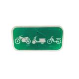Motorcycles, Scooters, & Bike Metal Street Sign
