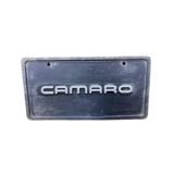 Camaro License Plate