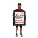 GM Excellence Framed Poster