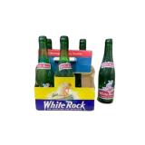 White Rock Beverages 6 Pack Glass Bottles