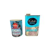 Kendall Motorcyle Oil & Hudson Outboard Motor Oil