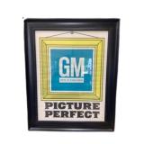 GM Picture Perfect Framed Dealership Poster