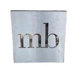 mb Plated Metal Sign