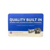 GM Genuine Parts Metal Sign