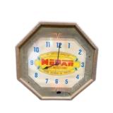 Chrysler Mopar Parts & Accessories Light Up Clock