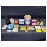 Vintage Medicine Tins