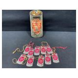 Burgess Uni-Cel Battery Metal Display & Price Tags