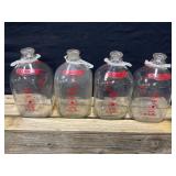 Oatmanï¿½s Gallon Glass Milk Bottles