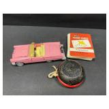 Friction Car Wooden YoYo Flash Cards