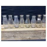 Vintage Milk Bottles
