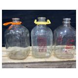 Gallon Glass Milk Bottles