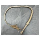 Vintage Leather Whip