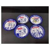 Knickerbocker Beer Metal Coasters