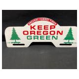 Forest Fires Oregon Metal Sign