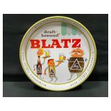 Blatz Metal Beer Advertising Tray