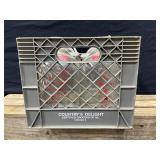 Country Delight Milk Crate Oatmanï¿½s Bottles