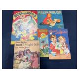 Vintage Coloring and Paint Books