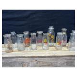 Vintage Milk Bottles