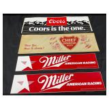 Vintage Beer Bumper Stickers-NOS