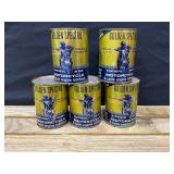 Golden Specto Motorcycle Oil Cans