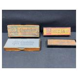 Crustolon and  Pike India Sharpening Stones
