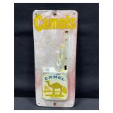 Camels Cigarette Metal Thermometer
