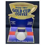 Gold Cup Coffee Countertop Display