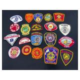 Police, Fire Dept. Paramedic Patches