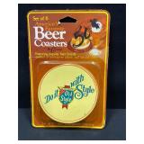 Old Style Beer Coasters-NOS