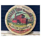 Valley City Milling Co. Wood Barrel Lid