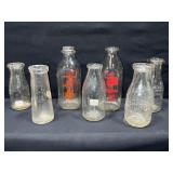 Vintage Milk Bottles