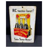 Royal Crown Cola Metal Sign