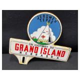 Jeromeï¿½s Tepee Nebraska Metal Topper